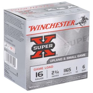 Winchester XU166 16 Gauge 2.75 In 1 oz 6 Shot 1165 fps 25 Rounds