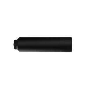 Gunwerks 6IX Suppressor, 30 Cal 1.48 in Black Cerakote 17-4 Stainless Steel 1/2 in-28 & 5/8 in-24 tpi, AYQ0061