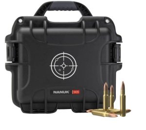Nanuk 905AMMO1 Waterproof Dustproof 525 Round Ammo Case Black