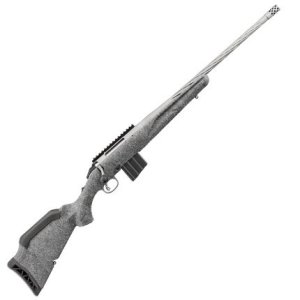 Ruger 6mm ARC Gen II Gray Splatter Stock 20" Spiral Fluted Barrel Cerakote