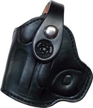 Bond Arms BAHBT250BKLBT Holster LH Thumbsnap Leather Black