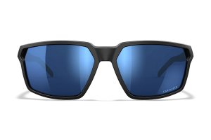 Wiley X Sierra AC6SRA09 M/L Matte Black Frame Blue Mirror Lens