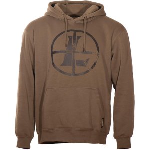 Leupold 185902 Distressed Reticle Hoodie Otter 2XL Midweight Sweatshirt