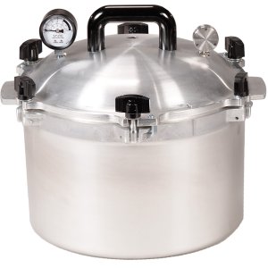 All American 915 Pressure Cooker 15.5 Qt Metal-to-Metal Seal 5-15 PSI