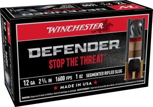 Winchester S12PDX1S PDX1 Defender 12 Gauge 2.75 In 1 oz