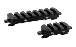 Sylvan Arms 2-Piece QD Rail Mount 7-Slot/3-Slot M-LOK Black
