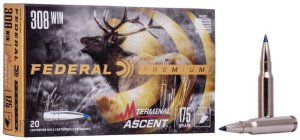 Federal Premium Terminal Ascent P308TA1 .308 Win 175gr 20rd