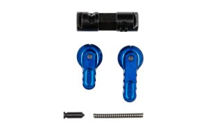 Battle Arms BAD-ASS-LITE-BLUE Ambidextrous 90/60 Safety Blue
