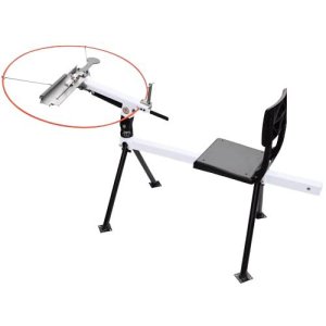 Do-All Outdoors BY56 Backyard 3/4 Cock Single Trap with Fold-Down Chair