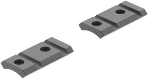 Leupold QRW NOS M21 2-Piece Weaver Base Set Matte Black Steel 183481