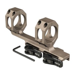 American Defense AD-RECON-34-FDE-STD 34mm 0 MOA Cantilever Mount FDE