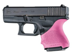 Hogue 18607 HandAll Beavertail Grip Sleeve Ambidextrous Pink