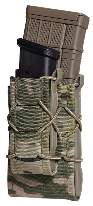 High Speed Gear 24DD00MC TACO Gen 2 Double Decker Multi-Cam Nylon Pouch