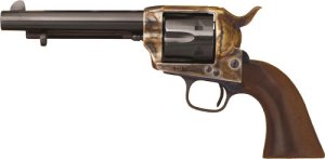 Cimarron PP513M00 USV Artillery Revolver 45LC 5.5" Blue Walnut Grip