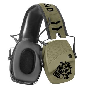 ATN X-Sound Hearing Protector 22dB Bluetooth Green ACPROTXSND