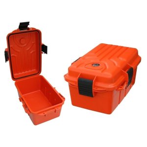 MTM Case-Gard S1072-35 Survival Dry Box Compass Orange