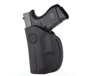 1791 Gunleather 2WH-2-SBL-R Holster Stealth Black RH Size 2 IWB Carry