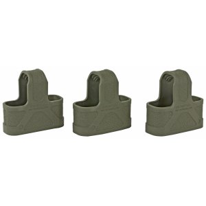 Magpul MAG001-ODG Original Magpul Made of Rubber w/ OD Green Finish for 5.56x45mm NATO Mags/ 3 Per Pack