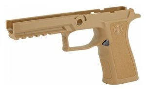 Sig SAUER X-Series Full Size 9/40/357 Medium Coyote Tan Grip Module f/ P320