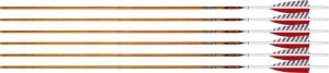 Easton 029763 Arrow 6.5 Carbon Legacy 500 4" Feather Left Heli 6PK