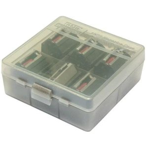 MTM Case-Gard TMC1022 Mag Case for Ruger 10/22 Black Holds 6 Mags