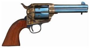 Cimarron MP512C00 P-Model 45LC 4.75" Blued Walnut Revolver