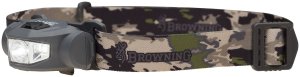 Browning 3713024 Range Headlamp 17-250 Lumens LED Dark Gray AA Water Resistant