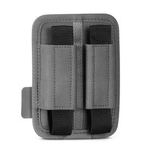 Savior Equipment Pistol Mag Holder w/ Hook Backing - 2 Slot - Sniper Gray