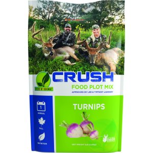 AniLogics 24026 CRUSH SOS Turnip Seed 1 lb, 1/5 Acre Coverage