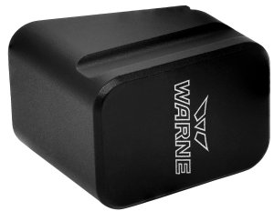 Warne 3111-W Magazine Extension +5 for Glock 17/22 Matte Black 5RD