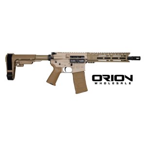 Diamondback DB15 5.56 NATO 10 In 30 Round Pistol SBA3 McMillan Tan/FDE
