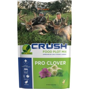 Ani-Logics 24002 CRUSH Pro Clover Blend Seed 2 lb 1/4 Acre Coverage