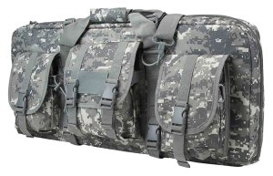 NcStar CVCPD2962D28 VISM Deluxe SubGun Case 28" Digital Camo PVC Fabric