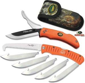 Outdoor Edge RO30C Razor Pro Saw Combo with 6 Blades & Sheath