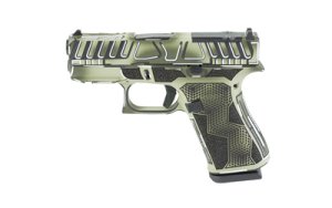 Glock 43X M.O.S. 9mm 3.41 In Ported Barrel Olive Drab Cerakote 10-Rounds