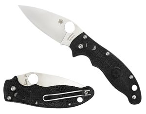 Spyderco C101PBK2 Manix 2 Lightweight Black Folding Knife