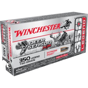 Winchester X350DS Deer Season XP 350 Legend 150 gr Extreme Point Ammo 20 Per Box/ 10 Cs