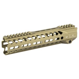 Strike Industries SI-StrikeRail-10-FDE 10" M-LOK Handguard FDE Aluminum