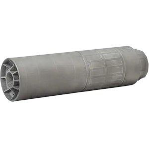 CIA US Palm EOS-30Ti Suppressor .30 Cal Silver 5/8x24 HUB Compatible
