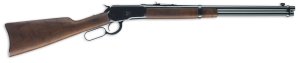 Winchester Guns 434177124 Model 1892 Carbine 44 Rem Mag 10+1 Capacity 20" Barrel Brushed Polish Blued Metal Finish Satin Walnut Fixed Straight Grip Stock Right Hand Full Size