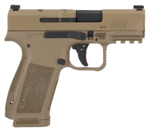 CENT METE MC9 9mm 17Rd FDE Optics Ready Pistol