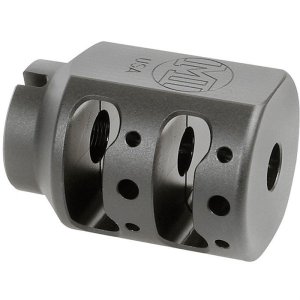 Midwest Industries Alpha Tank Brake 9mm 1/2x28 Black Nitride
