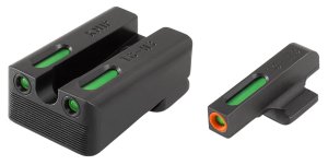 TruGlo TFX Pro Tritium/Fiber Optic Day-Night Sights 1911 Fit