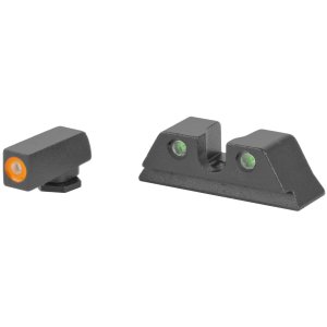 Meprolight 402243131 Hyper-Bright Sights Green Tritium for Glock 17/19/22