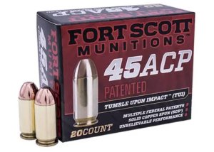Fort Scott Munitions Tumble Upon Impact TUI 45 ACP 180 Grain