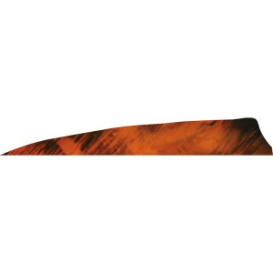 Gateway 400RSTOR-50 Shield Cut Feathers Tre Orange 4in 50 Pack
