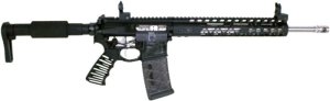 Guntec ULS-PG AR-15 Ultralight Skeletonized Aluminum Pistol Grip Black
