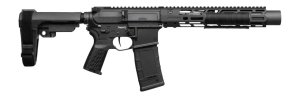 CMMG 30A0ED0-AB Zeroed Banshee Mk4 300 Blackout 30+1 6.50" Black Nitride Threaded Barrel, Black Armor Cerakote Aluminum Receiver w/Picatinny Rail, M-LOK Handguard, Black Polymer CMMG RipBrace, CMMG Ze