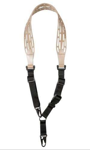 Limbsaver 12140 Tactical Sling Tan/Black Nylon 48 In Adjustable 1-2 Point