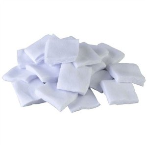 Brownells Square Cotton Patches 1.75" 7MM/9MM 1000 Pack